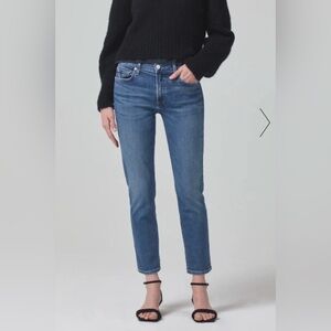 Citizens Of Humanity Ella Slim Crop Jeans Sundial 28 NWT